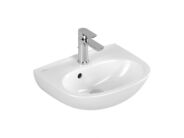 Villeroy & Boch O.novo Umývátko 45x36 cm, s přepadem, otvor pro baterii, alpská bílá