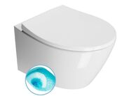 GSI MODO závěsná WC mísa, Swirlflush, 37x52cm, bílá ExtraGlaze