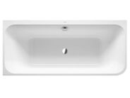 Duravit Happy D.2 vana 180x80 cm, s panelem, levá, bílá