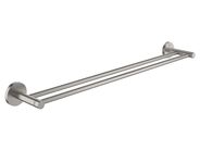 Grohe QuickFix Start Dvojitý držák na ručníky, supersteel