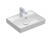Villeroy & Boch Collaro Umývátko 500x400 mm, s přepadem, 1 otvor pro baterii, CeramicPlus, Stone White