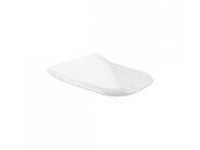 Villeroy & Boch Joyce klozetové sedátko s poklopem SlimSeat, závěsy z ušlechtilé oceli, bílá