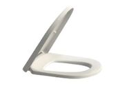 Villeroy & Boch Subway 2.0 Comfort klozetové sedátko s poklopem, QuickRelease a SoftClosing, závěsy z ušlechtilé oceli, bílá