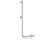 Hansgrohe Raindance Sprchová tyč 1100 mm, levá, bílá/chrom