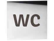 Bemeta Home Ikona – WC, čtverec, lesk