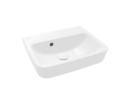 Villeroy & Boch O.novo Umývátko na desku, 450x370 mm, s přepadem, bez otvoru pro baterii, CeramicPlus, alpská bílá