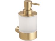 Bemeta Zyra Dávkovač mýdla, 200 ml, mat, zlatá light