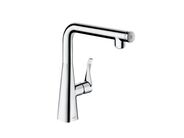 Hansgrohe Metris Select M71 Dřezová baterie, chrom