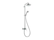 Hansgrohe Croma Sprchový set Showerpipe 220 s baterií, 1 proud, chrom