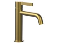 Sapho ICONIC stojánková umyvadlová baterie bez výpusti, zlato mat