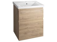 Aqualine ALTAIR umyvadlová skříňka 57x72,5x45cm, dub emporio