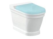 CREAVIT ANTIK WC mísa kombi, zadní/spodní odpad, 37x63cm, bílá