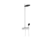 Hansgrohe Pulsify Sprchový set s termostatem, průměr 26 cm, 3 proudy, EcoSmart, matná bílá