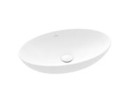 Villeroy & Boch Loop&Friends Umyvadlo na desku, 560x380 mm, bez přepadu, CeramicPlus, alpská bílá