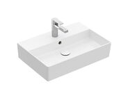 Villeroy & Boch Memento 2.0 Umyvadlo 500x420 mm, s přepadem, otvor pro baterii, CeramicPlus, alpská bílá