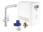 Grohe Blue Professional Dřezová baterie s chladicím zařízením a filtrací, chrom