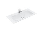Villeroy & Boch Finion Umyvadlo bez přepadu, 1200x500 mm, s CeramicPlus, alpská bílá