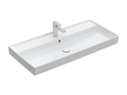 Villeroy & Boch Collaro Umyvadlo nábytkové 1000x470 mm, s přepadem, otvor pro baterii, CeramicPlus, Stone White