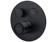 Novaservis Termostatická pod. baterie s boxem 2 vývody F-Box, černá