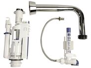 GSI CLASSIC splachovací mechanismus k WC nádržce nízké, chrom