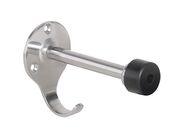 Bemeta Hotelové vybavení Dveřní doraz na stěnu, nerez, lesk