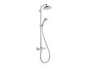 Hansgrohe Croma Sprchový set Showerpipe s termostatem, 220 mm, 4 proudy, EcoSmart 9 l/min, chrom
