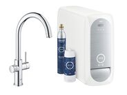 Grohe Blue Home Dřezová baterie s chladícím zařízením a filtrací, chrom