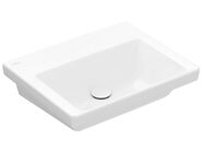 Villeroy & Boch Subway 3.0 Umyvadlo 550x440 mm, bez přepadu, bez otvoru pro baterii, CeramicPlus, Stone White
