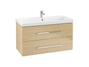 Villeroy & Boch Avento Umyvadlová skříňka, 980x514x452 mm, 2 zásuvky, Nordic Oak