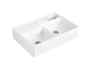 Villeroy & Boch Dřezy Keramický dřez 90x63 cm, CeramicPlus, Stone White