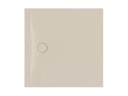 Kaldewei Calima 3211 sprchová vanička 90x90x3,2 cm, IG, SolidLite, warm beige