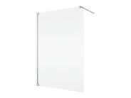 RONAL Cadura Pevná stěna samostatná s vyrovnávacím profilem  200x90 cm, aluchrom