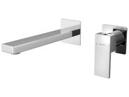 Sapho CUBEMIX podomítková dvouprvková umyvadlová baterie, chrom