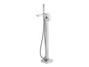 Sapho CUBEMIX vanová baterie do podlahy, chrom