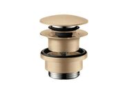 Hansgrohe Odtokové soupravy Odtoková souprava Push-Open, kartáčovaný bronz