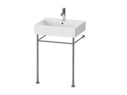 Duravit Vero kovový podstavec pro umyvadlo, chrom