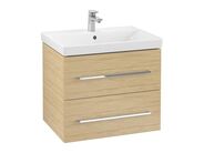 Villeroy & Boch Avento Umyvadlová skříňka, 630x514x452 mm, 2 zásuvky, Nordic Oak