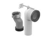 Geberit iCon připojovací souprava pro iCon stojící WC TurboFlush, svislý vývod
