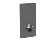 Geberit sanitární modul pro závěsné WC, 101 cm, spodní přívod vody, čelo černé sklo hlazené