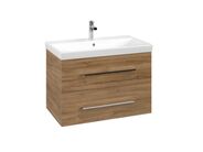 Villeroy & Boch Avento Umyvadlová skříňka, 780x514x452 mm, 2 zásuvky, Oak Kansas