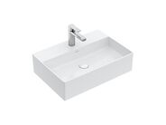 Villeroy & Boch Memento 2.0 Umyvadlo na desku 500x420 mm, bez přepadu, otvor pro baterii, alpská bílá