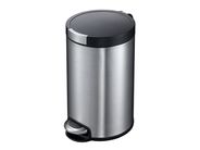 Sapho ARTISTIC odpadkový koš 5l, Soft Close, nerez mat