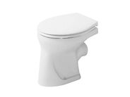 Duravit Duraplus Bambi stojící klozet 390x300mm, ploché splachování, vodorovný odpad
