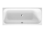 Duravit Happy D.2 obdélníková akrylátová vana 170x75cm, vestavná, do pravého rohu