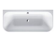 Duravit Happy D.2 obdélníková akrylátová vana 180x80cm, s panelem, předstěnová