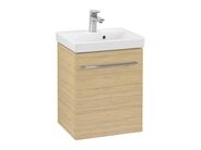 Villeroy & Boch Avento Umyvadlová skříňka, 430x514x352 mm, 1 dvířka, Nordic Oak