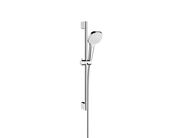Hansgrohe Croma E Sprchová souprava 1jet EcoSmart 9l/min 0,65m, bílá/chrom