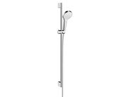 Hansgrohe Croma S Sprchová souprava 1jet 0,90m, bílá/chrom
