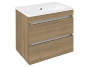 Sapho EZARA umyvadlová skříňka 58x54x39cm, dub cuneo
