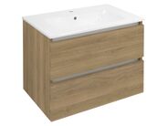 Sapho EZARA umyvadlová skříňka 69,8x52x46cm, dub cuneo